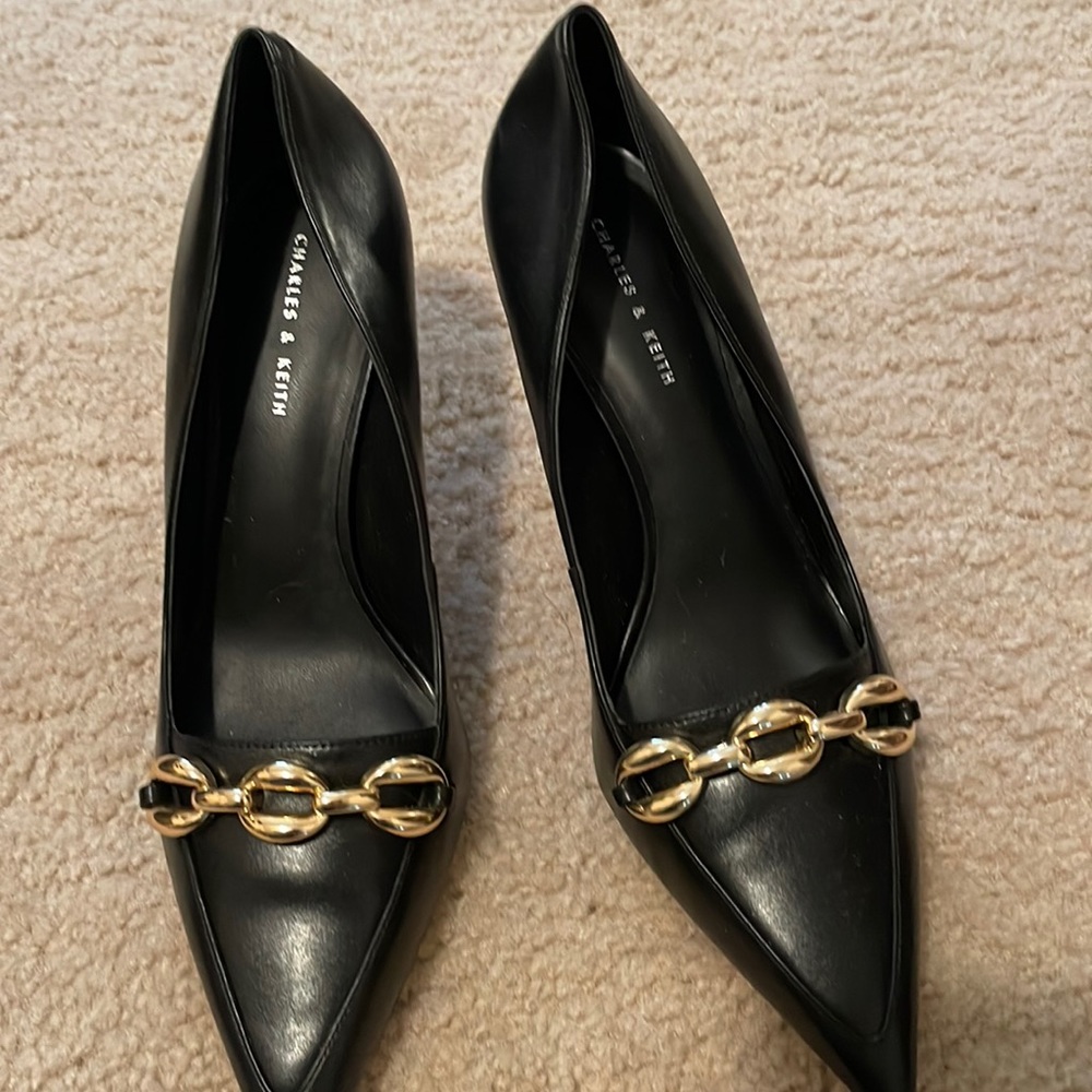 Charles Keith size 39 or 8 Baby Heels